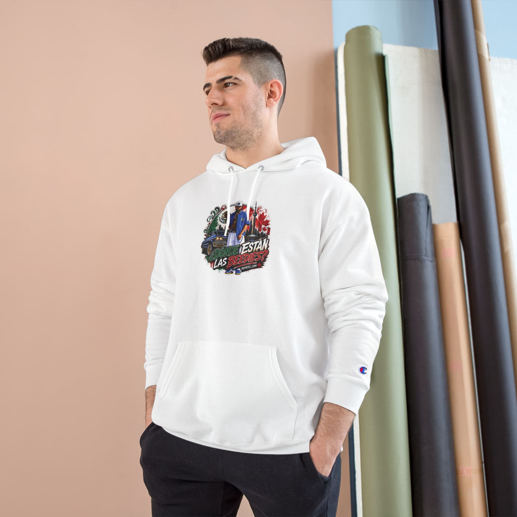 Dónde Están Las BeeDies Champion Hoodie