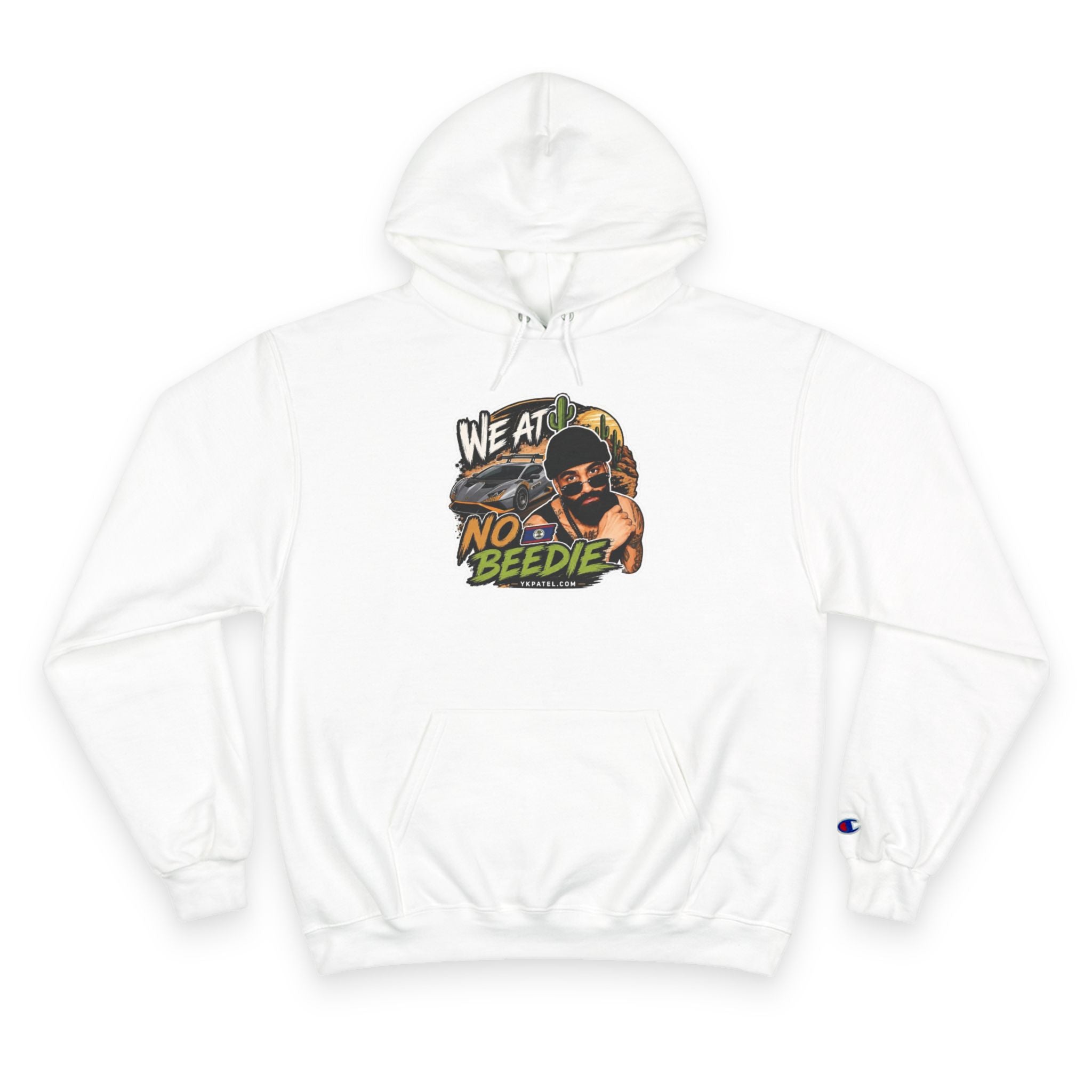 We Eat No Beedies Champion Hoodie