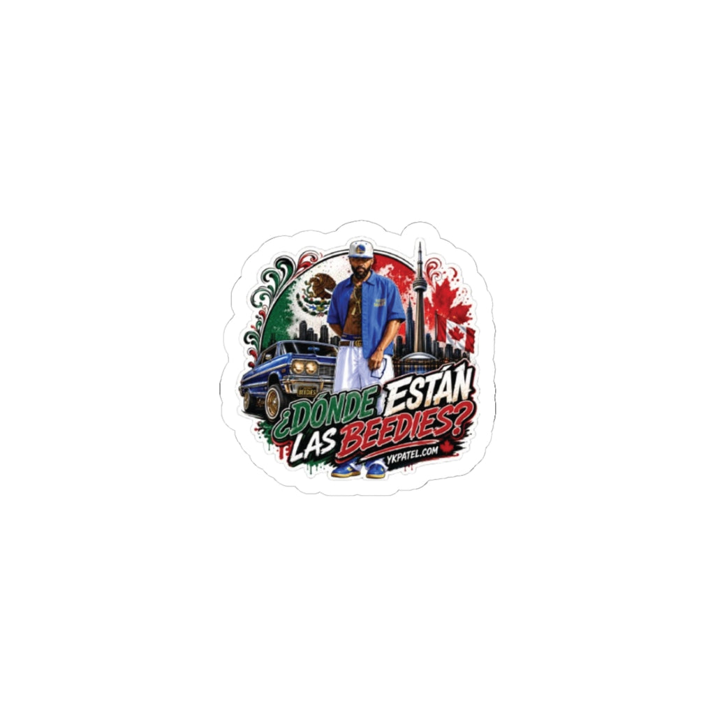 Dónde Están Las BeeDies Kiss-Cut Sticker