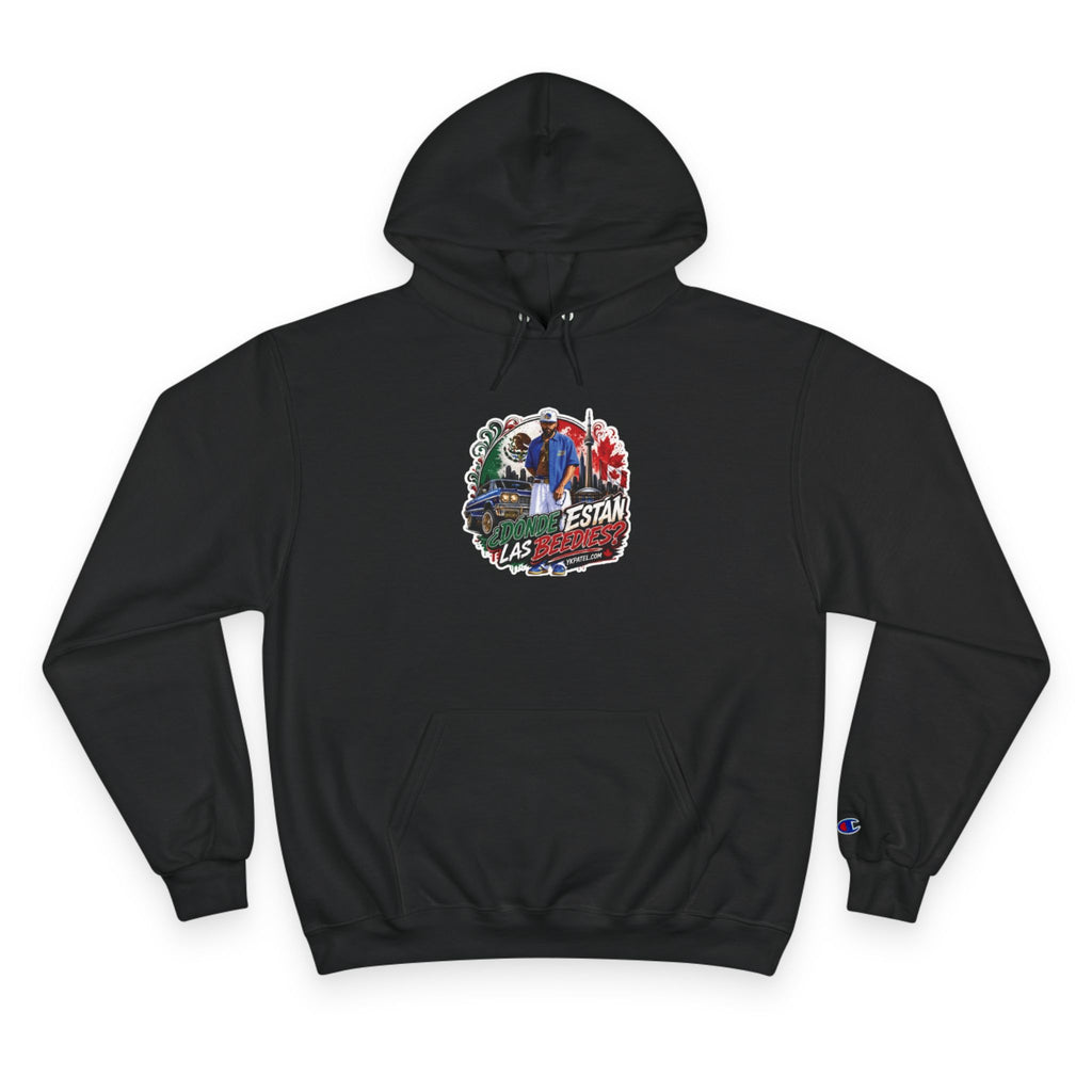 Dónde Están Las BeeDies Champion Hoodie