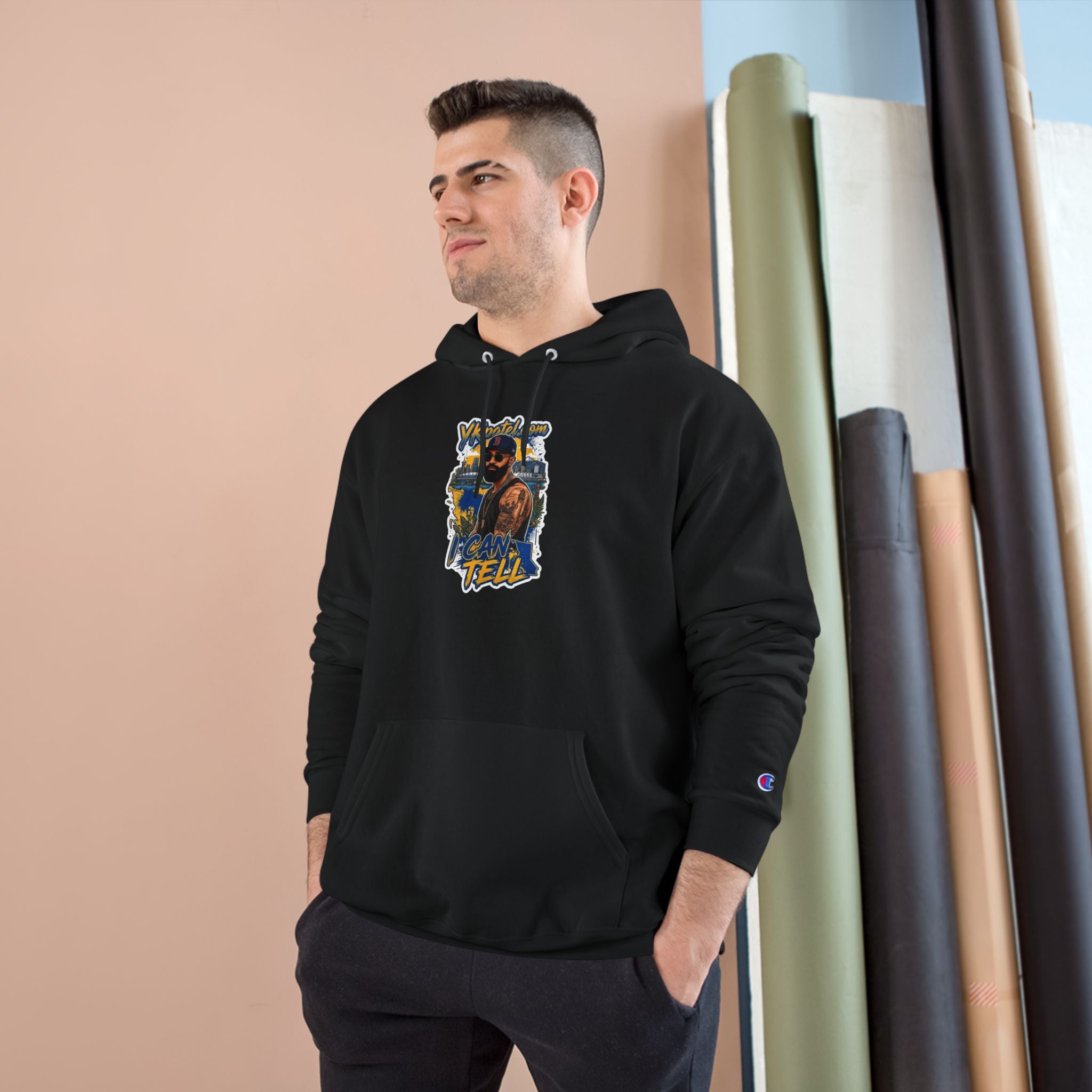 YK Patel ICAN Signature Champion Hoodie
