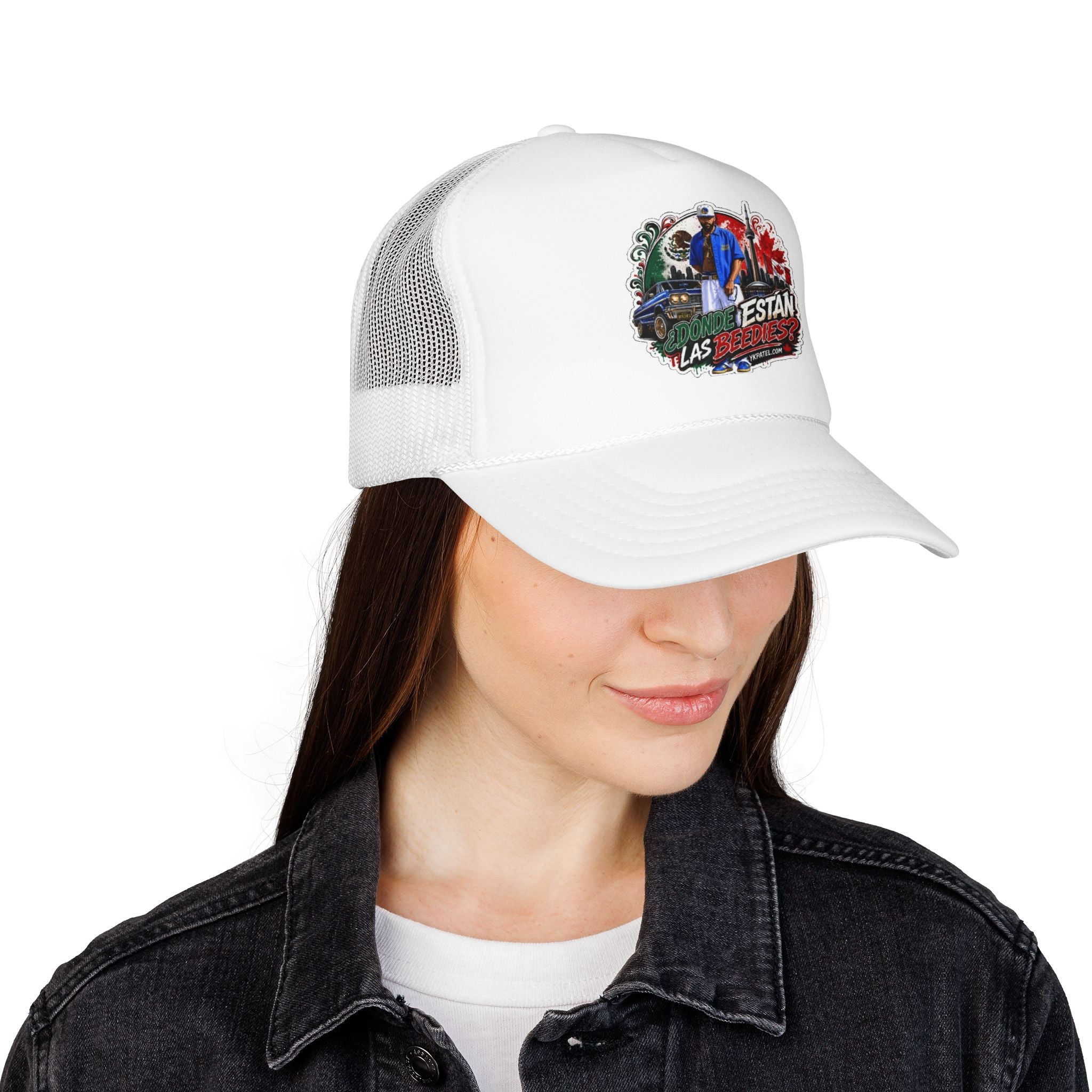 Dónde Están Las BeeDies Trucker Hat